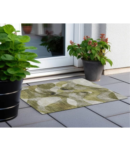 Chantille ACN536 Olive 1'8" x 2'6" Rug
