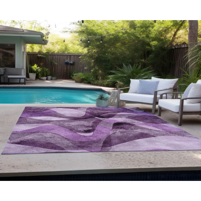 Chantille ACN536 Purple 8' x 10' Rug