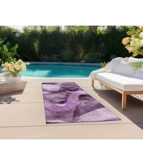 Chantille ACN536 Purple 2'3" x 7'6" Rug