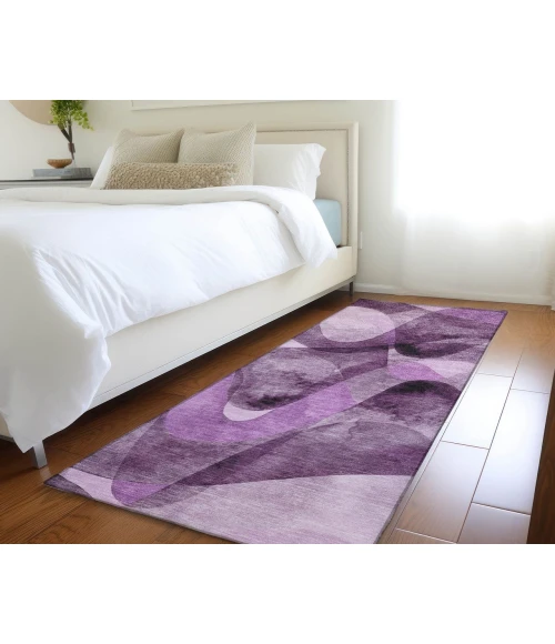 Chantille ACN536 Purple 2'3" x 7'6" Rug