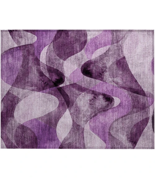 Chantille ACN536 Purple 1'8" x 2'6" Rug