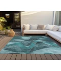 Chantille ACN536 Teal 5' x 7'6" Rug