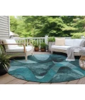 Chantille ACN536 Teal 8' x 8' Rug