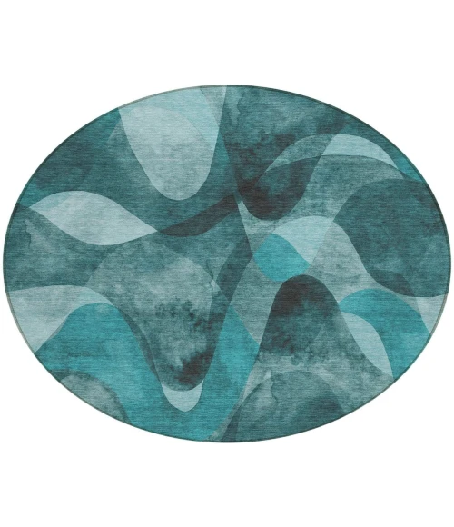 Chantille ACN536 Teal 8' x 8' Rug