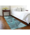 Chantille ACN536 Teal 2'3" x 7'6" Rug
