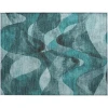 Addison Chantille ACN536 Teal 1 ft. 8 in. x 2 ft. 6 in. Rectangle Rug
