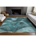 Chantille ACN536 Teal 5' x 7'6" Rug