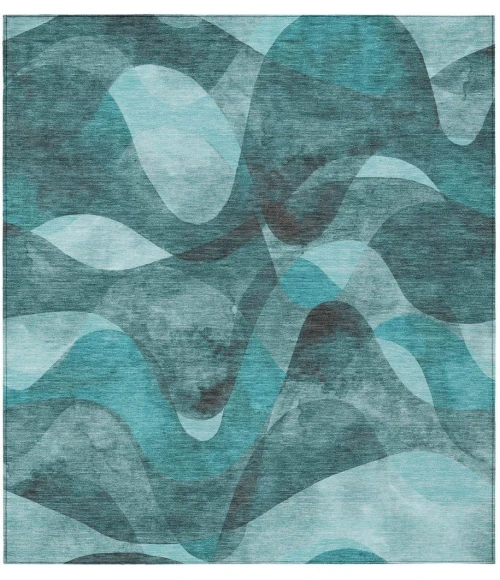 Chantille ACN536 Teal 5' x 7'6" Rug
