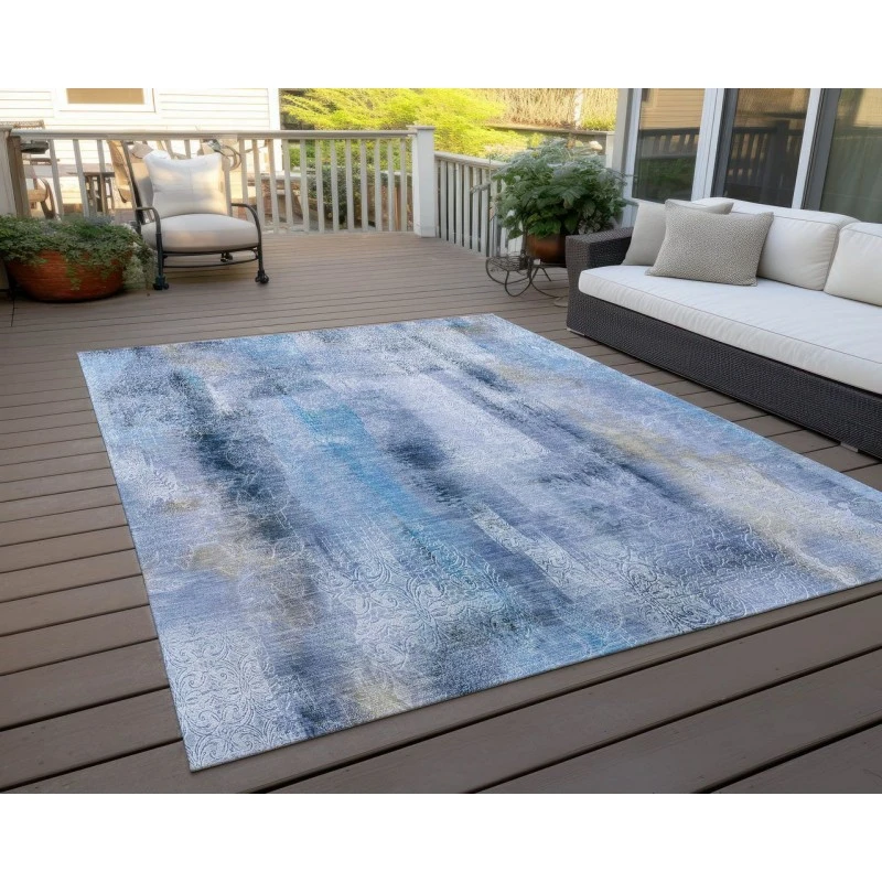 Chantille ACN537 Blue 8' x 10' Rug