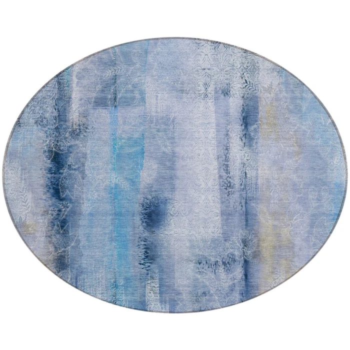 Chantille ACN537 Blue 8' x 8' Rug