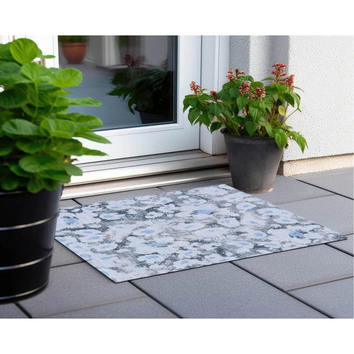 Chantille ACN538 Denim 1'8" x 2'6" Rug