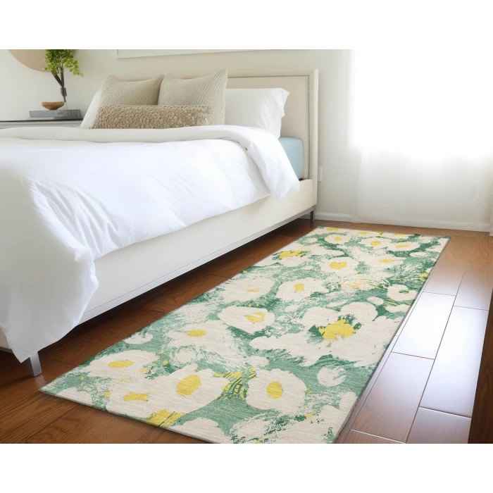 Chantille ACN538 Green 2'3" x 7'6" Rug