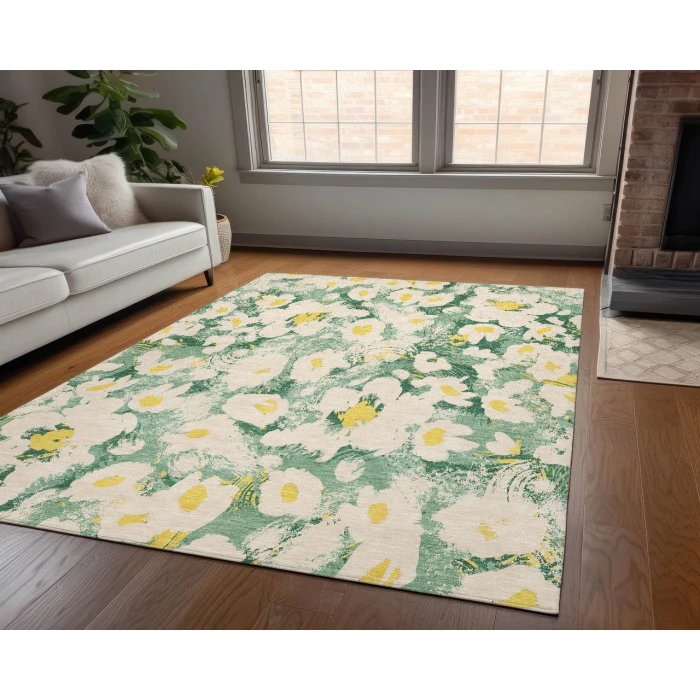 Chantille ACN538 Green 10' x 14' Rug