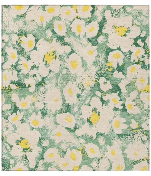 Chantille ACN538 Green 5' x 7'6" Rug