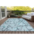 Chantille ACN538 Teal 5' x 7'6" Rug
