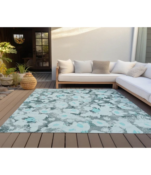 Chantille ACN538 Teal 5' x 7'6" Rug