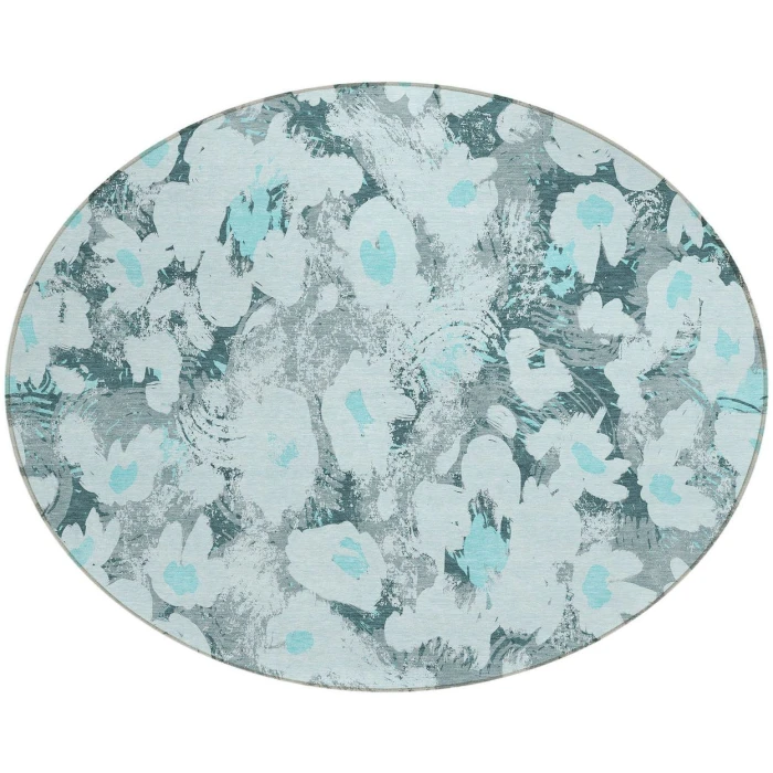 Chantille ACN538 Teal 8' x 8' Rug