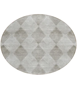 Addison Chantille ACN539 Gray 8 ft. x 8 ft. Round Rug
