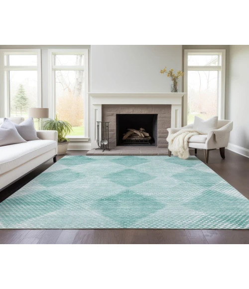 Chantille ACN539 Teal 10' x 14' Rug