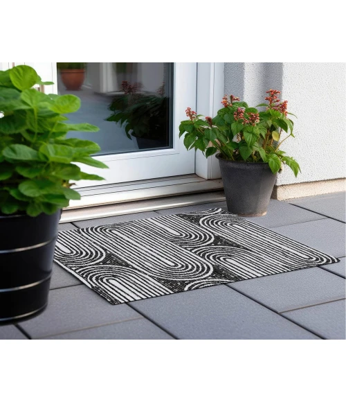 Chantille ACN540 Black 1'8" x 2'6" Rug