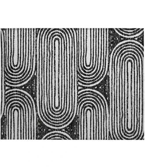 Chantille ACN540 Black 1'8" x 2'6" Rug