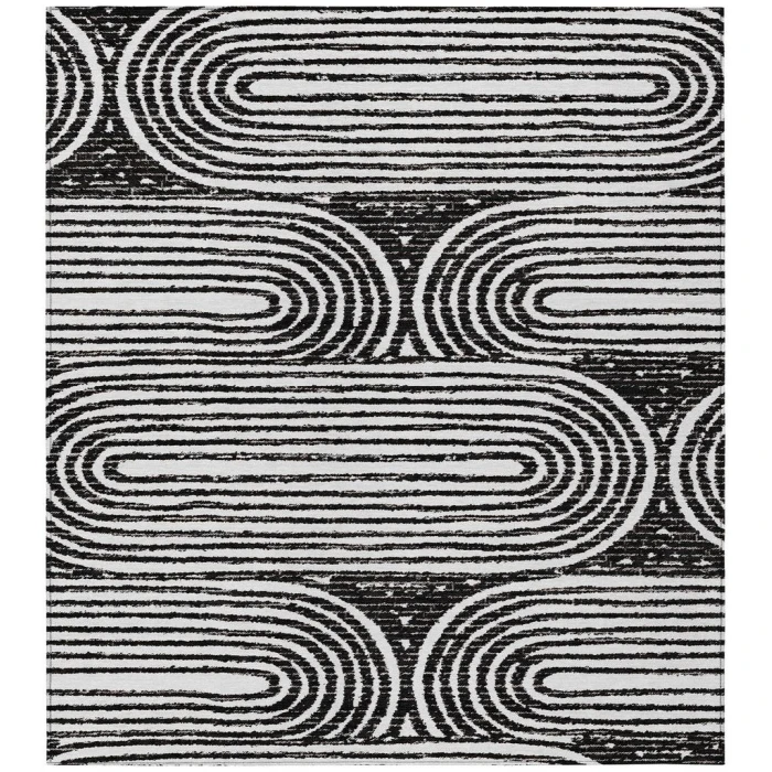 Chantille ACN540 Black 2'6" x 3'10" Rug