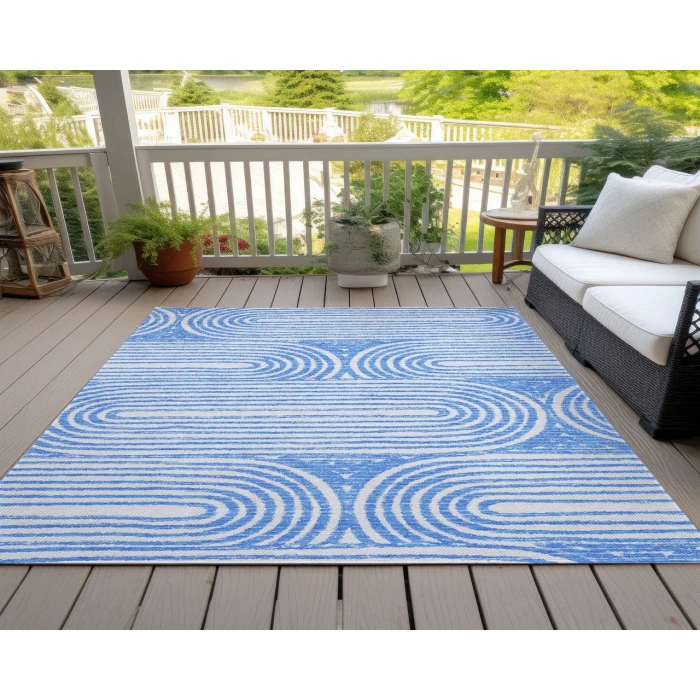 Chantille ACN540 Blue 10' x 14' Rug