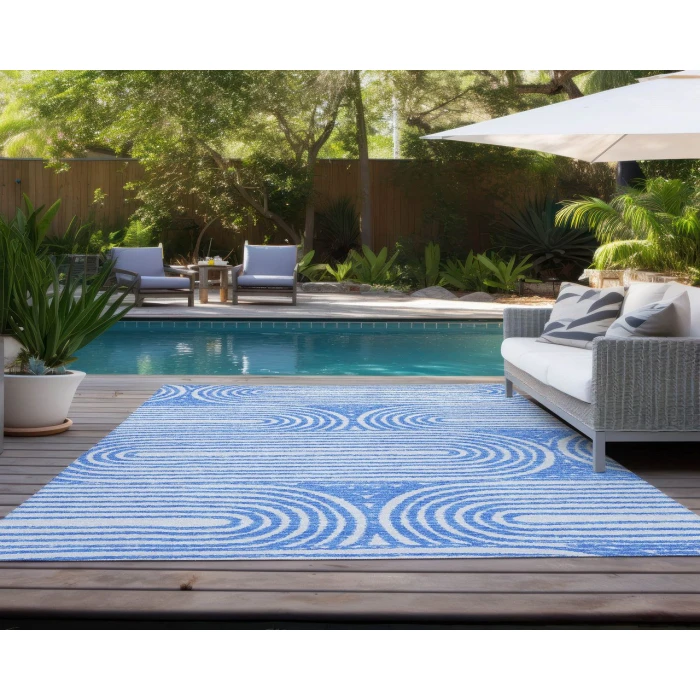 Chantille ACN540 Blue 10' x 14' Rug