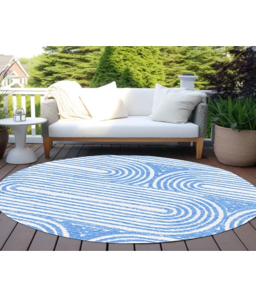 Chantille ACN540 Blue 8' x 8' Rug