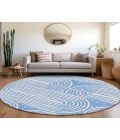 Chantille ACN540 Blue 8' x 8' Rug