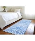 Chantille ACN540 Blue 2'3" x 7'6" Rug
