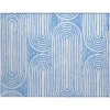 Addison Chantille ACN540 Blue 1 ft. 8 in. x 2 ft. 6 in. Rectangle Rug