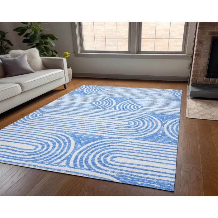 Chantille ACN540 Blue 10' x 14' Rug