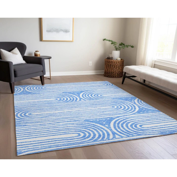 Chantille ACN540 Blue 10' x 14' Rug