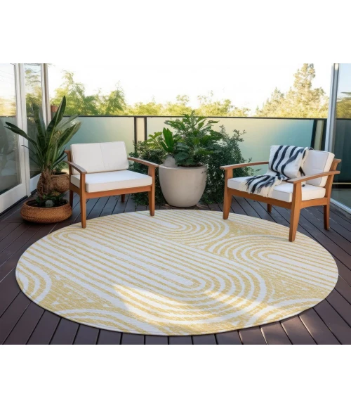 Chantille ACN540 Gold 8' x 8' Rug