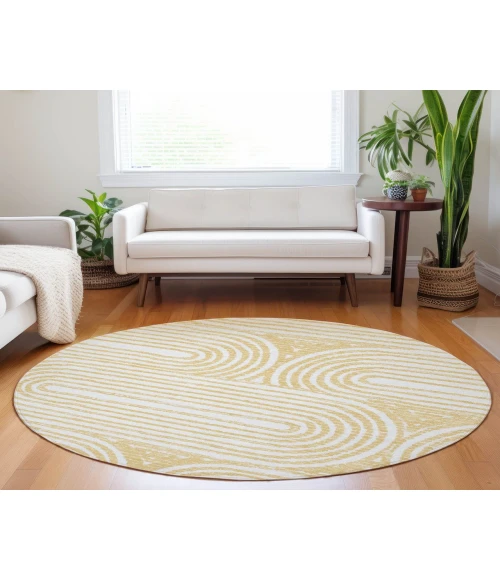 Chantille ACN540 Gold 8' x 8' Rug