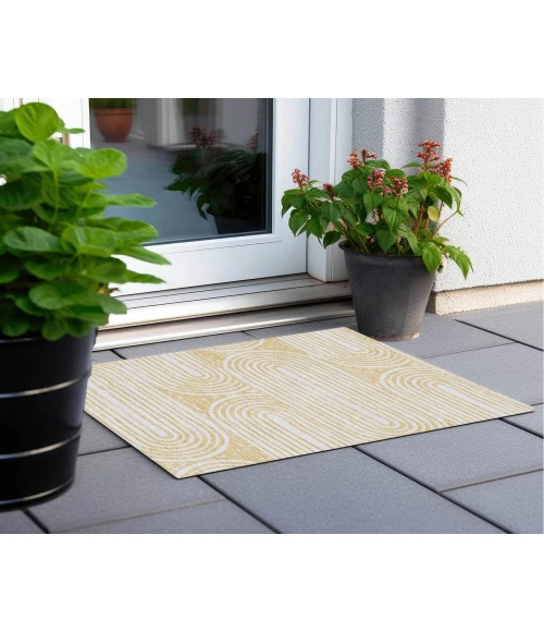 Chantille ACN540 Gold 1'8" x 2'6" Rug