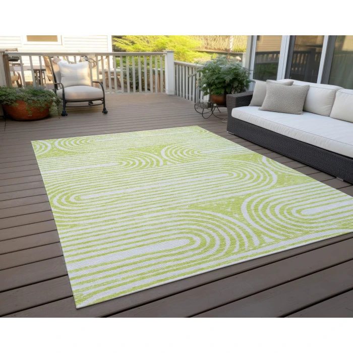 Chantille ACN540 Green 5' x 7'6" Rug