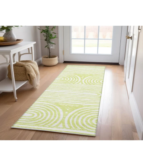 Chantille ACN540 Green 2'3" x 7'6" Rug