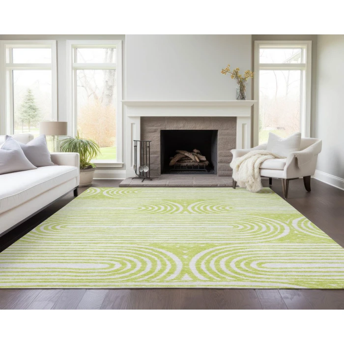 Chantille ACN540 Green 5' x 7'6" Rug