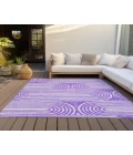 Chantille ACN540 Purple 3' x 5' Rug