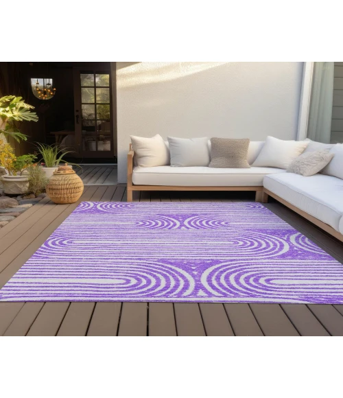 Chantille ACN540 Purple 3' x 5' Rug