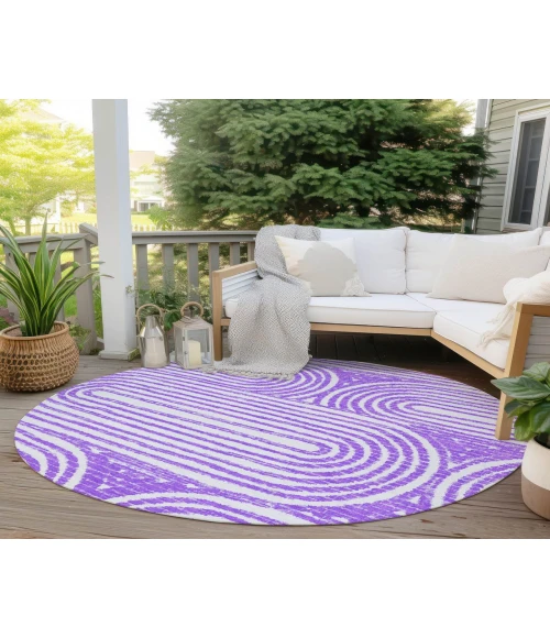 Chantille ACN540 Purple 8' x 8' Rug