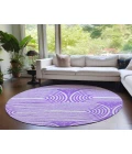 Chantille ACN540 Purple 8' x 8' Rug