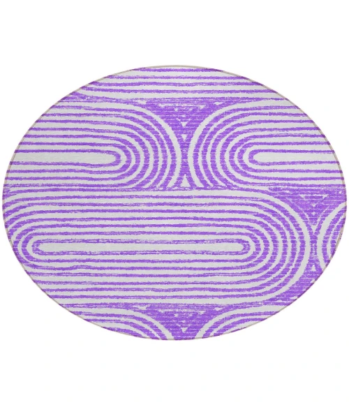 Chantille ACN540 Purple 8' x 8' Rug