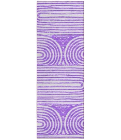 Addison Chantille ACN540 Purple 2 ft. 3 in. x 7 ft. 6 in. Runner Rug
