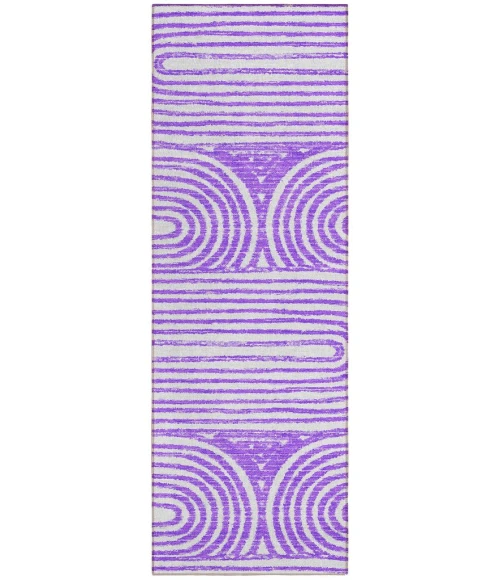 Chantille ACN540 Purple 2'3" x 7'6" Rug