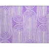 Addison Chantille ACN540 Purple 1 ft. 8 in. x 2 ft. 6 in. Rectangle Rug