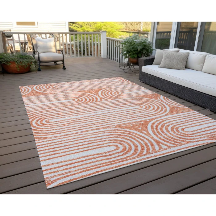 Chantille ACN540 Salmon 5' x 7'6" Rug
