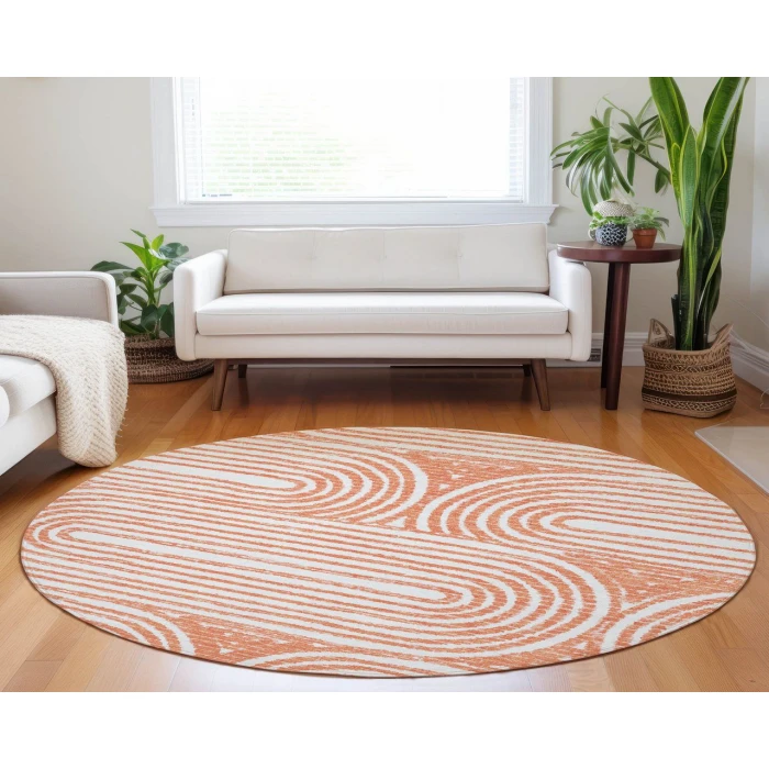 Chantille ACN540 Salmon 8' x 8' Rug
